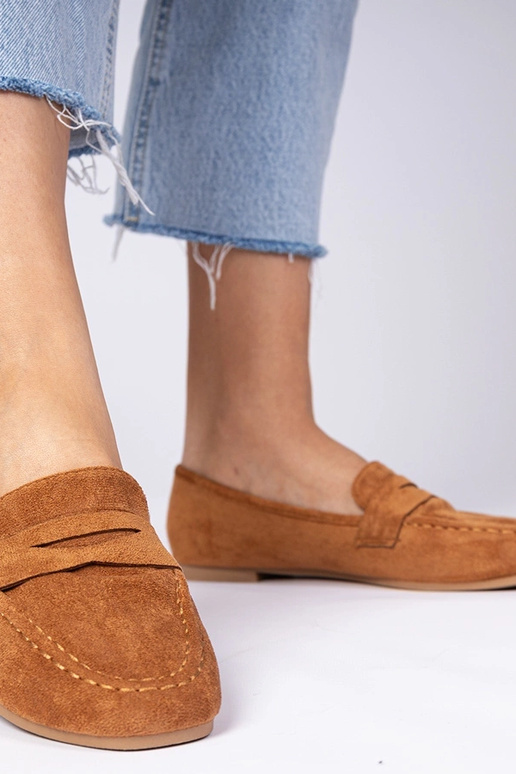 Brūni eleganti mokasīni Palmarina