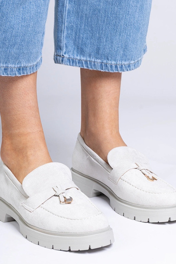 Bežīgi sandali uz papēža ar... 2