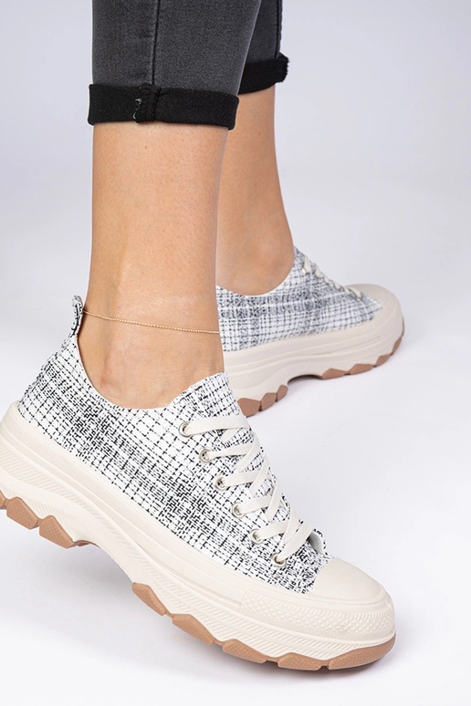 Salsana balti-melni sporta apavi ar...