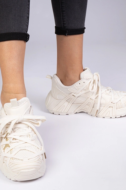 Bēši sneakers uz masīvas zoles Telda Bēši sneakers uz masīvas zoles Telda