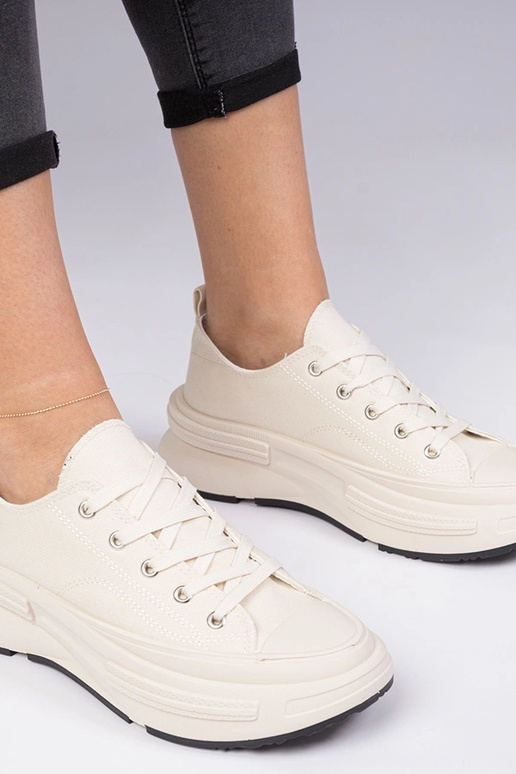 Bēši sieviešu auduma sporta apavi...