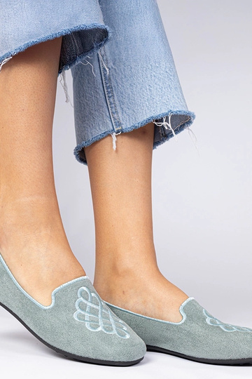 Zaļi sieviešu balerīnas no...