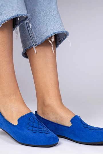 Zili sieviešu balerīnas no... 2