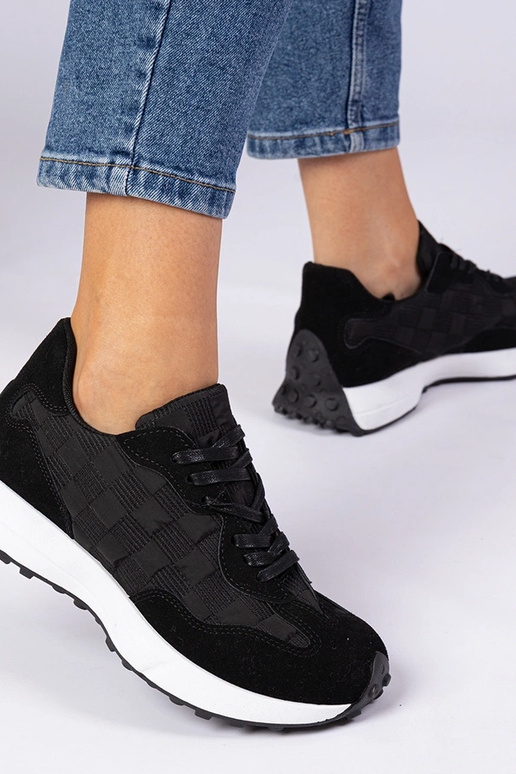 Melni sporta apavi sievietēm Samara Melni sporta apavi sievietēm Samara