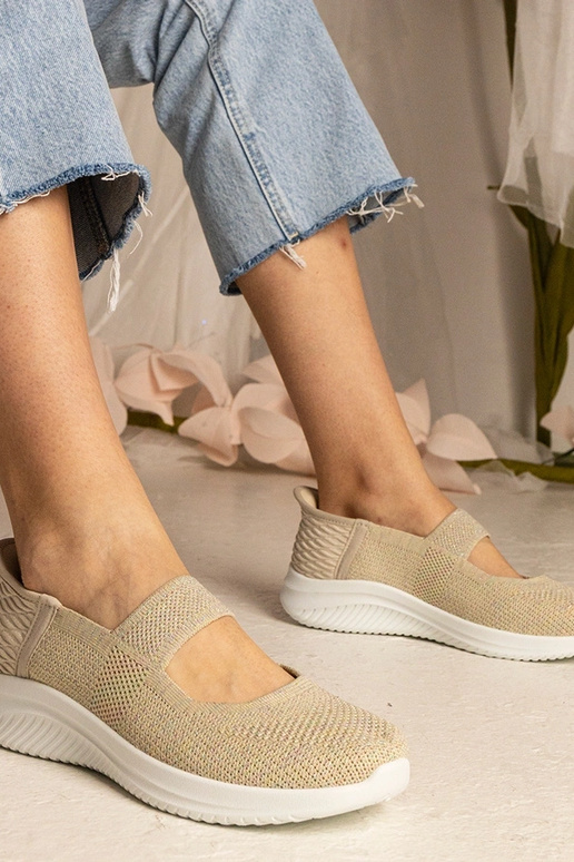 Bēšas tenisa kedas ar reljefu Muratti