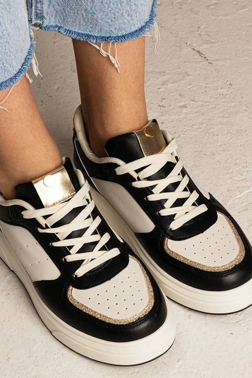 Melnas dāmu kedas ar spīdīgu...