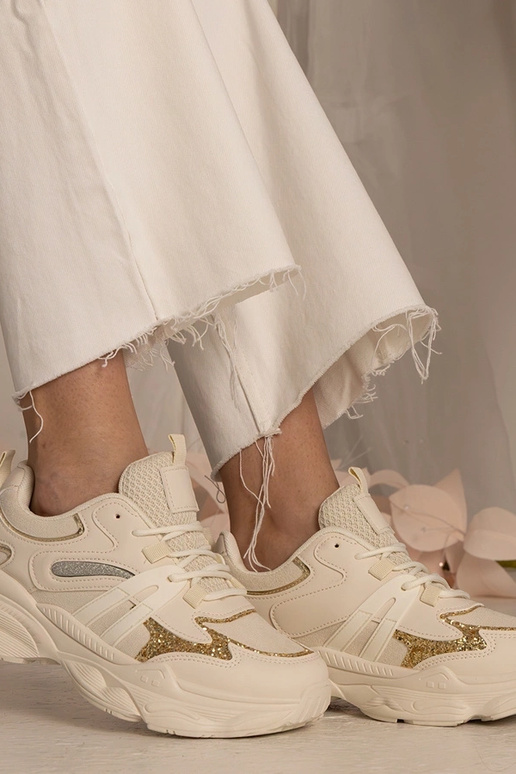 Bēši sporta apavi sievietēm ar...