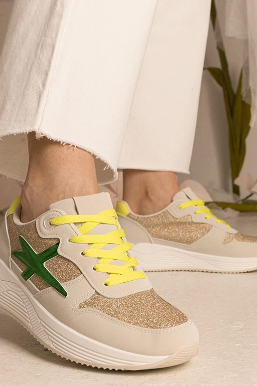 Bēši sporta apavi sievietēm ar...