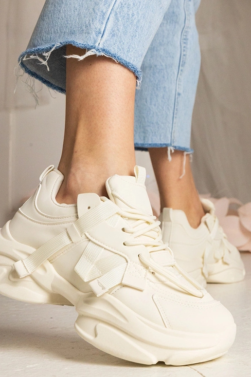 Bežā masīvie sporta apavi sievietēm...