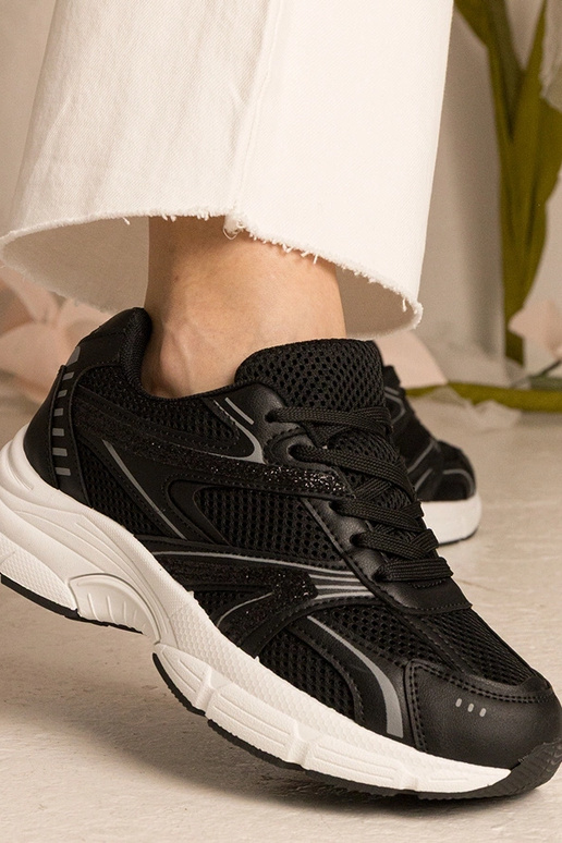 Melni sporta apavi sievietēm ar...