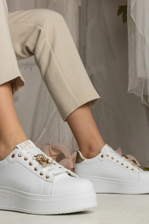 Baltzelti sporta apavi sievietēm ar... Baltzelti sporta apavi sievietēm ar...