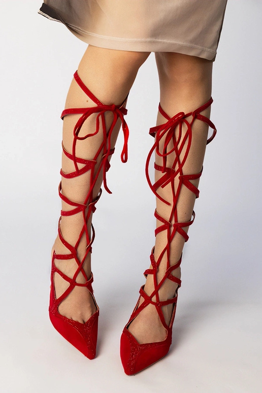 Sarkanie sieviešu augstpapēžu...