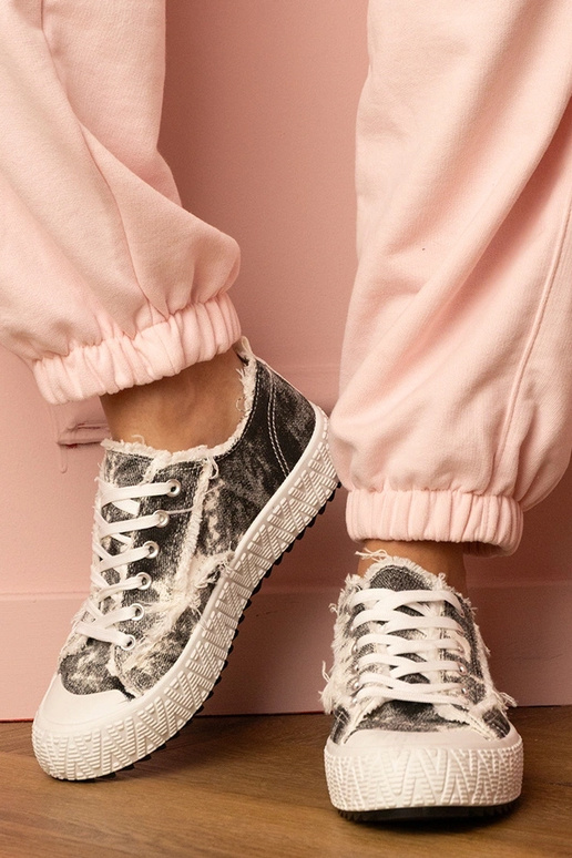 Melni sieviešu sporta apavi Bellina