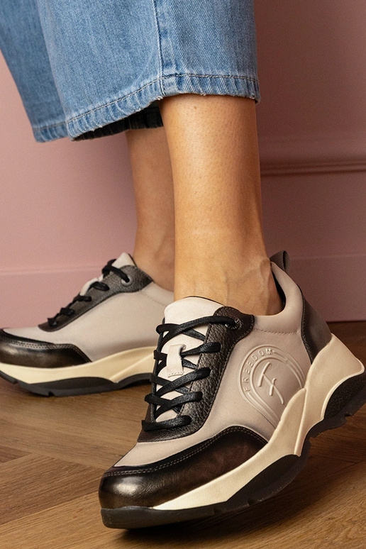 Pelēki sieviešu sporta apavi Wener