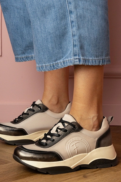 Pelēki sieviešu sporta apavi Wener