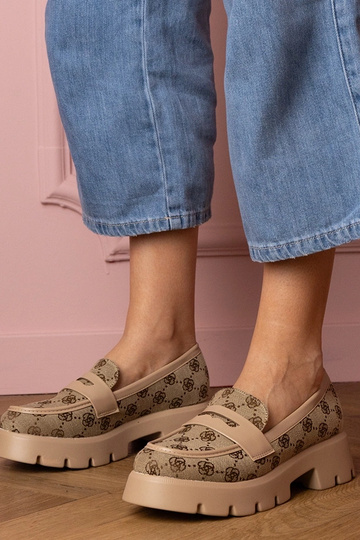 Brūni mokasīni sievietēm ar...