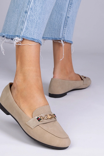 Brūni matēti mokasīni ar... 2