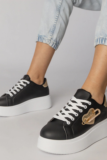 Melni sporta apavi ar...