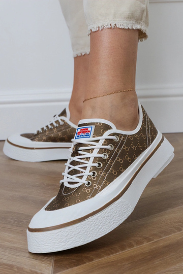 Brūni sieviešu apavi uz... 2