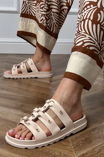 Smilšu krāsas romiešu čības... 2