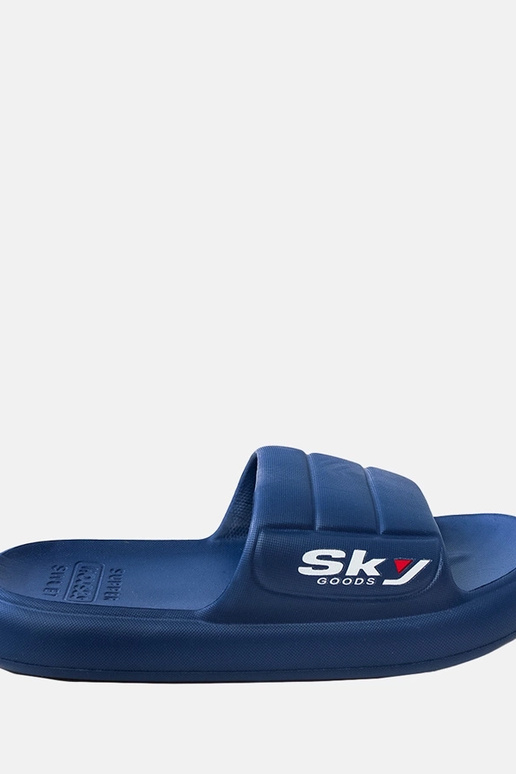 Tumši zila vīriešu gumijas čības Torwald