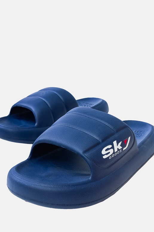 Tumši zila vīriešu gumijas čības Torwald