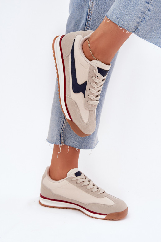 sporta apavi Sneakers modeļa apavi Sieviešu smilšu krāsas Zerina sporta apavi Sneakers modeļa apavi Sieviešu smilšu krāsas Zerina
