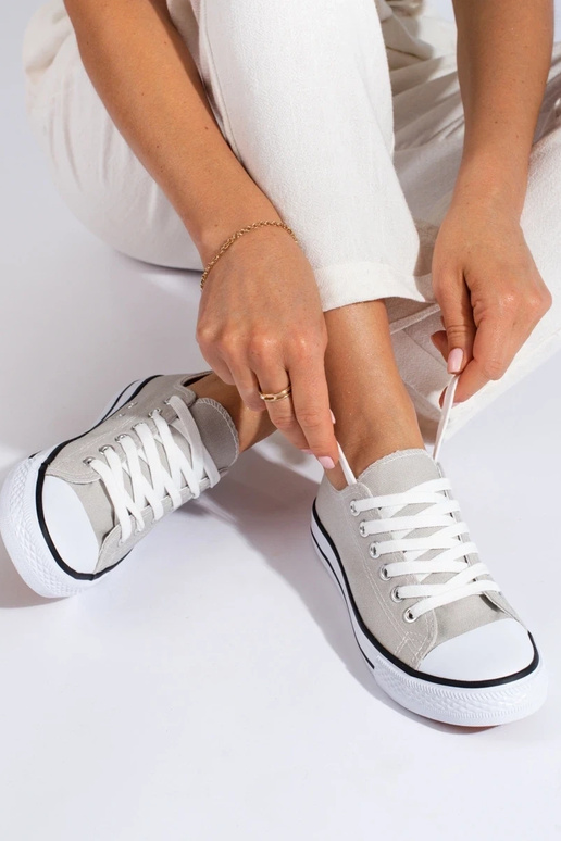 Sieviešu zābaki  pelēkas krāsas Shelovet