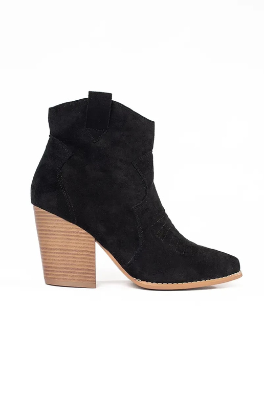 Kovboju stila augstpapēžu zābaki ar...