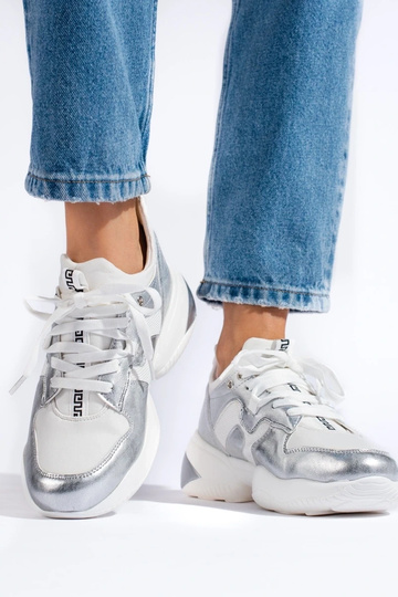 Sudraba krāsas Apavi kedu... 2