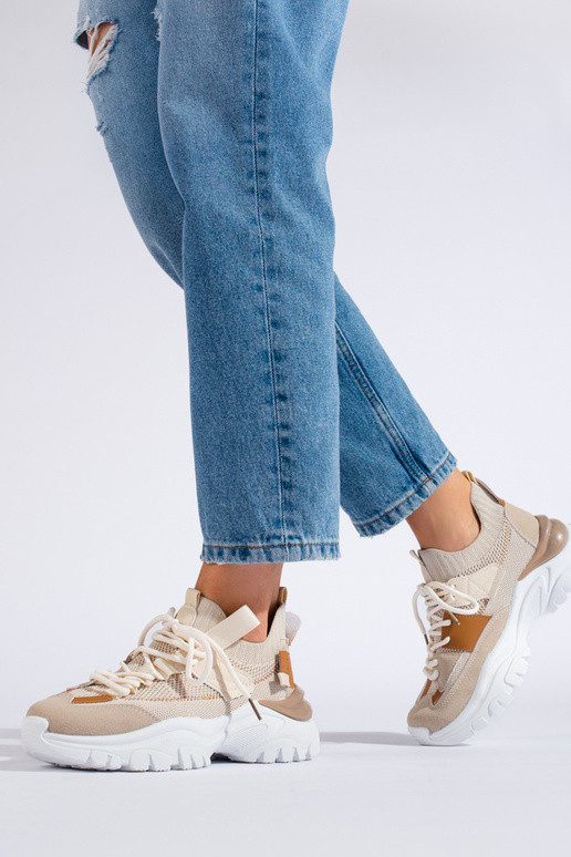 šņorējami Apavi kedu modelī Shelovet...