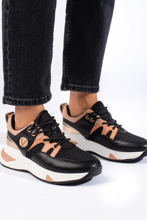 Apavi kedu modelī Vinceza melns-