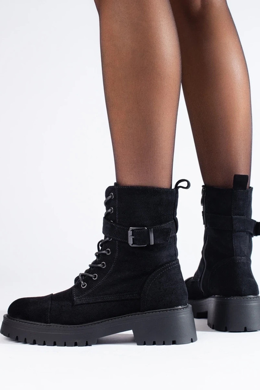 Zamšādas sieviešu augstpapēžu kurpes...