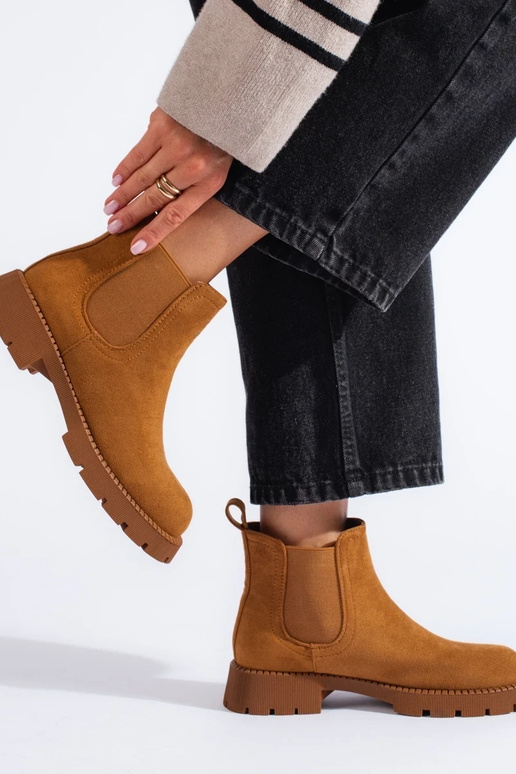 zamšādas Sieviešu zābaki plakans... zamšādas Sieviešu zābaki plakans...