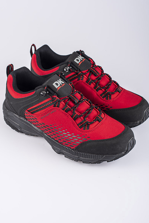 Sarkani vīriešu pārgājienu zābaki uz...