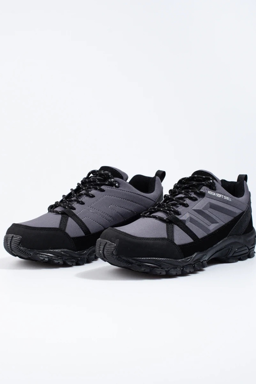 Pelēkas krāsas Vīriešu trekinga apavi...