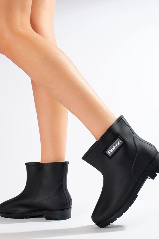 gumijas zābaki Shelovet Melnas krāsas