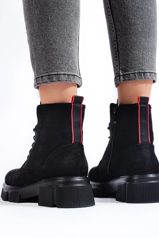 Sieviešu puszābaki mežģīņots zamšādas...