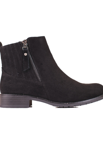 zamšādas zems sieviešu zābaki