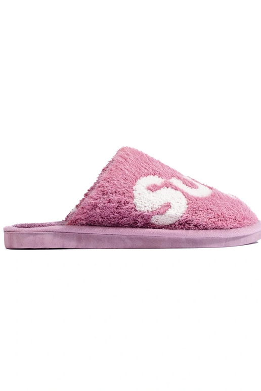 Siltas čības no Shelovet purpura krāsa