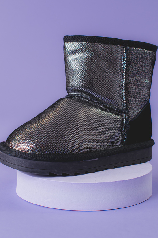 Sudraba krāsas Sieviešu sniega zābaki...