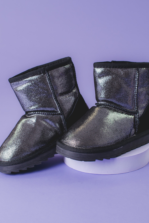 Sudraba krāsas Sieviešu sniega zābaki...