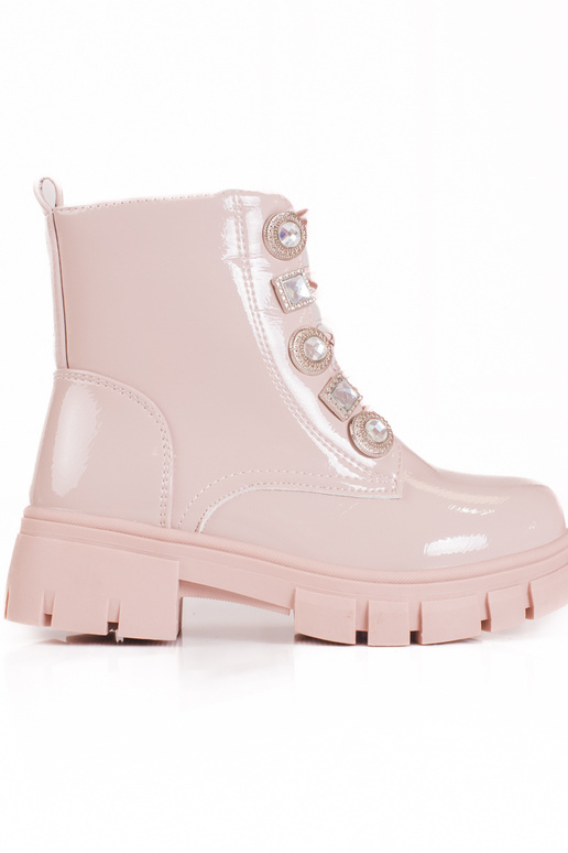 šņorējami zābaki meitenīga ar...