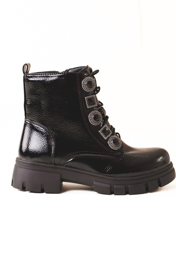 šņorējami zābaki meitenīga...