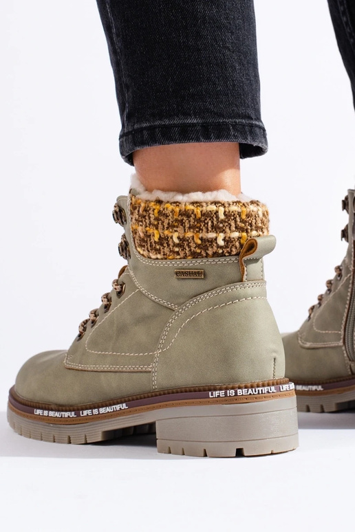 Pelēkas krāsas sieviešu apavi