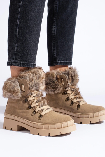 apavi sieviešu ar kažokādu... 2