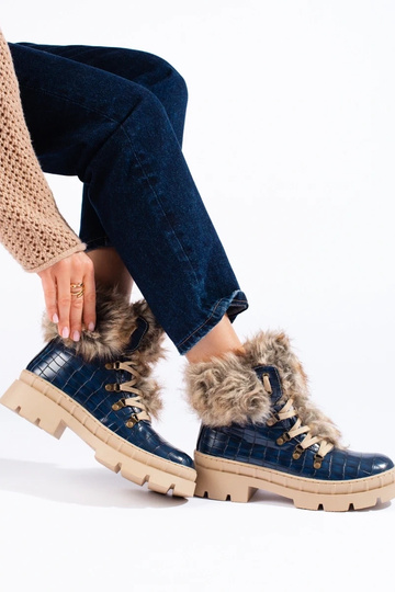 apavi sieviešu ar kažokādu... 2