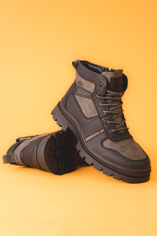 Izolēti vīriešu zābaki ar vilnu...