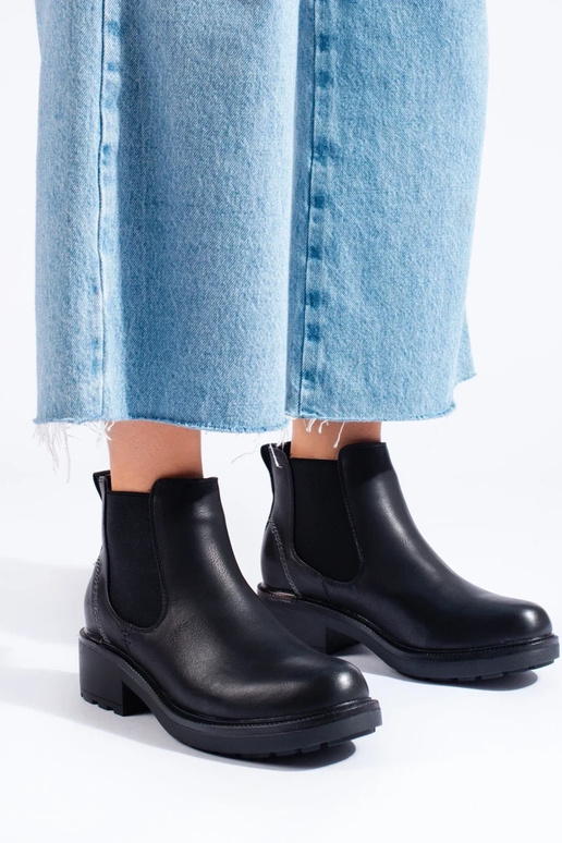 Sieviešu zābaki no eko ādas Sieviešu zābaki no eko ādas