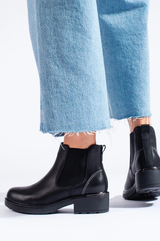 Sieviešu zābaki no eko ādas Sieviešu zābaki no eko ādas